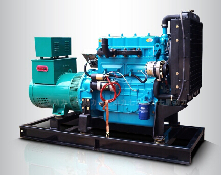 东莞上柴30kw大型柴油发二手电机组_COPY